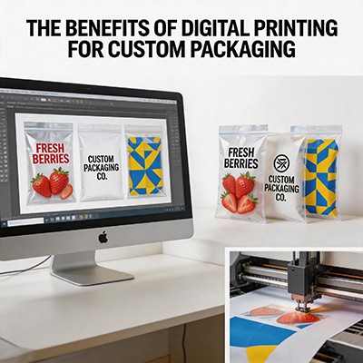 Digitaalse printimise eelised kohandatud pakendite jaoks